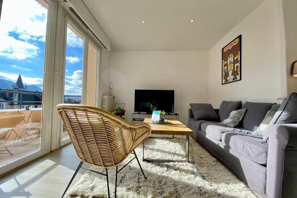 Апартаменты Toit-Terrasse Traversant Plein Centre 100M Du Lac Анси Экстерьер фото